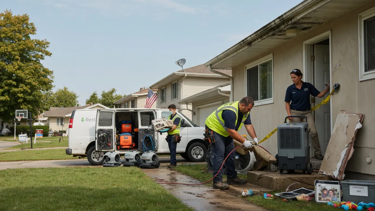 Water Damage Restoration in Avoca, WI near me